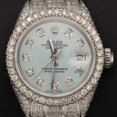 Rolex Datejust 6971 Diamond Bezel Oyster