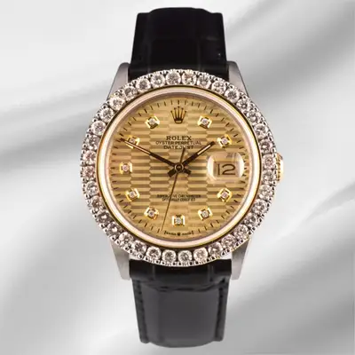 Rolex Datejust 2-Tone 2.25ct Motif