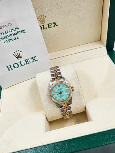Rolex Stunning Steel Gold Rolex Datejust with
