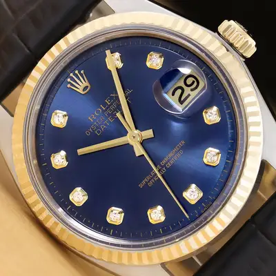 Rolex DATEJUST 1601 14K GOLD STEEL