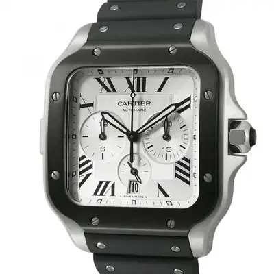 Cartier Chronograph Santos WSSA0017 #SU3321