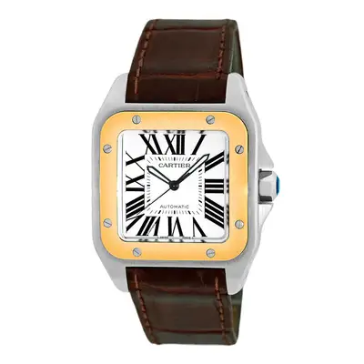 Cartier Stainless Steel 18K Yellow Gold