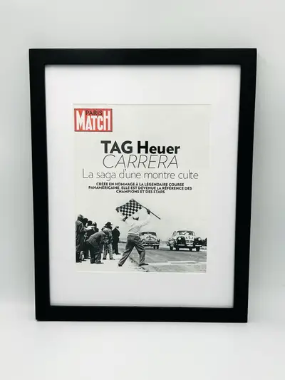 TAG Heuer French Tag Heuer Carrera Ad Professionally