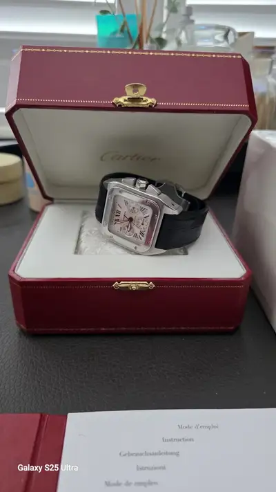 Cartier Santos 100 Chronograph XL W20090X8