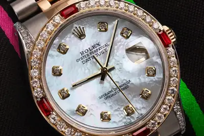 Rolex Datejust White Mother Of Pearl