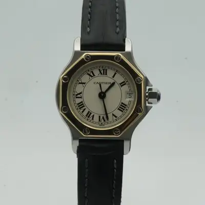 Cartier Santos Ronde Stainless/Gold CA221 2