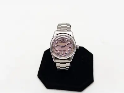 Rolex $13,000 ROLEX MIDSIZE Oyster Perpetual PINK