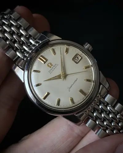 Omega Seamaster date Steel ref 2849-1SC