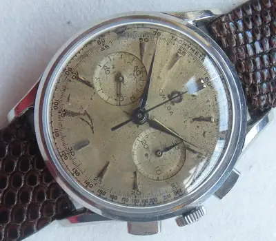 Omega Ref. 2453 Chronograph steel case