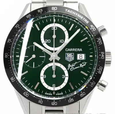 TAG Heuer Carrera Chronograph CV201F.BA0794 Green