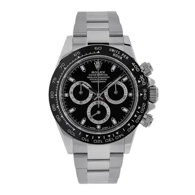 Rolex Daytona Black Index Hour Ceramic