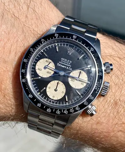 Rolex Very Rolex Daytona 6263 Black Tiffany