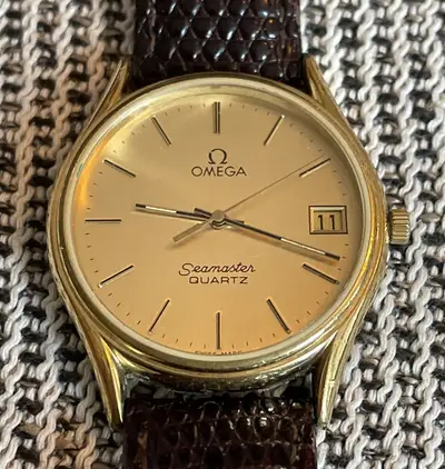 Omega Seamaster Cal 1337 Gold-Plated