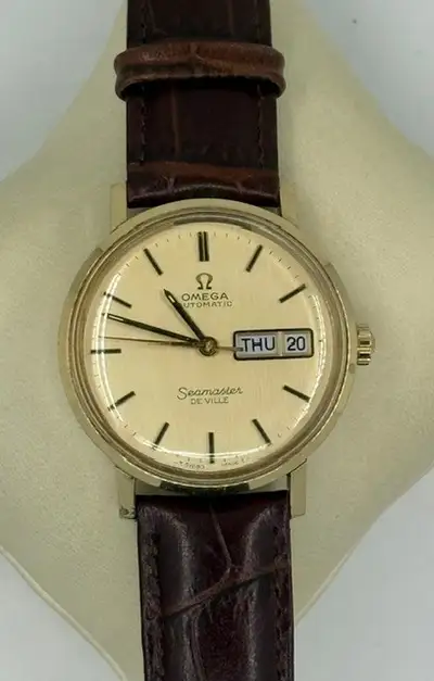 Omega 's Omega Seamaster Deville 14KGF Day