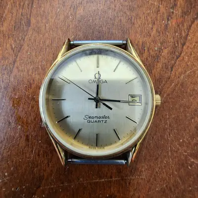 Omega Seamaster 1337 Gold Plated Running