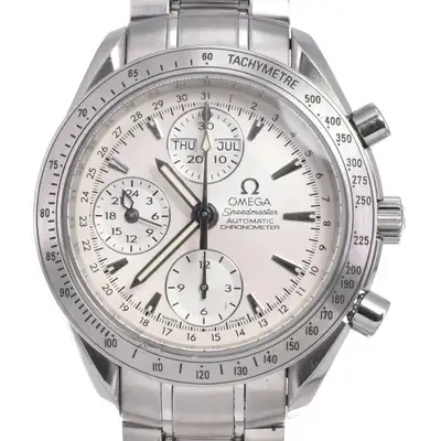Omega Speedmaster Triple Calendar Chronograph Silver