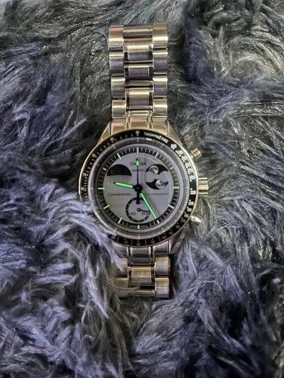 Omega Swatch MOONSWATCH Speedmaster Metal Earth