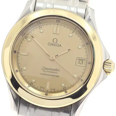 Omega Seamaster 120 Yellow Gold Bezel