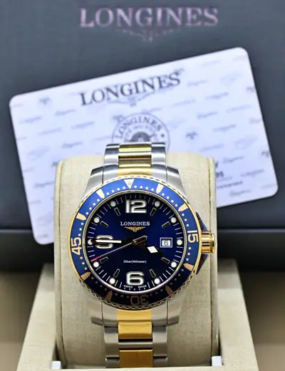 Longines Hydroconquest Ref.L3.6404 Rotating Bezel Swiss