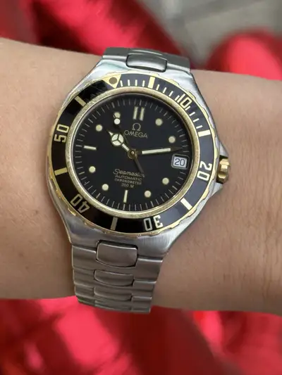 Omega Seamaster Pre-Bond Gold Steel Cal.1111