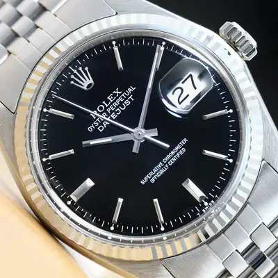Rolex DATEJUST 1601 18K WHITE GOLD