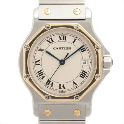 Cartier Santos Rondo LM W2001583 SS×YG