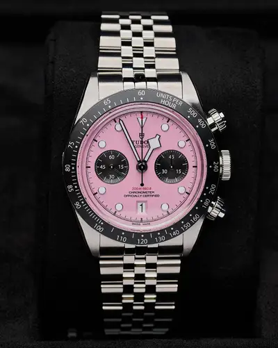 Tudor Black Bay Chrono M79360N Pink