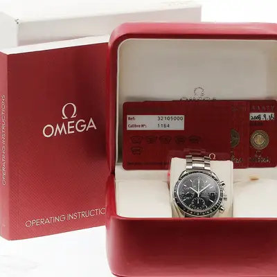 Omega Speedmaster Date 3210.5 Black Chronograph