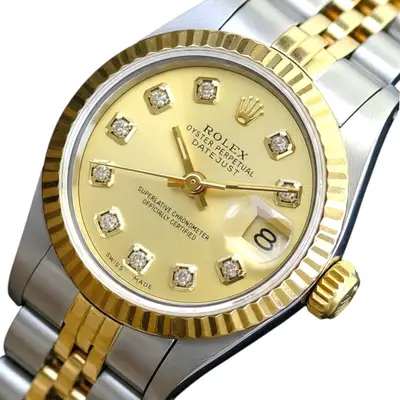 Rolex Datejust Two-Tone 14KY Steel Champagne