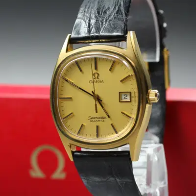 Omega N w/ OMEGA Seamaster Cal.1342 Gold