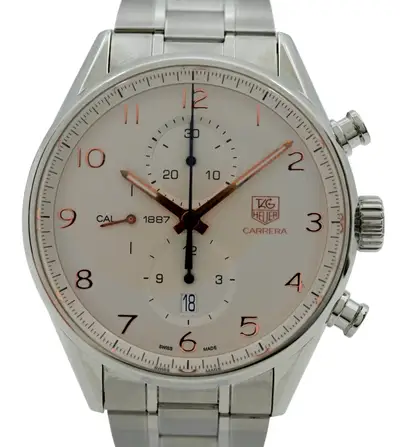 TAG Heuer Carrera Chronograph 1887 Silver