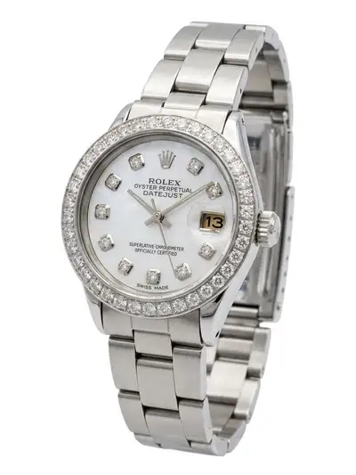 Rolex _Ladies OP Date 26mm_White MOP Dial_Stunning