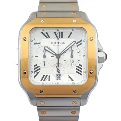 Cartier W2SA0008 Santos de Cartier Chronograph