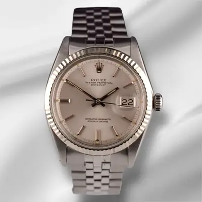 Rolex Datejust Steel Fluted Folded Jubilee
