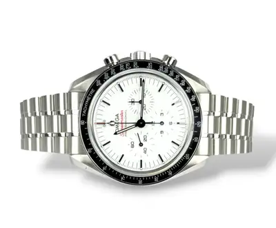 Omega OMEGA Speedmaster Moonwatch - 31030425004001 - 2026 - White - Box and Papers