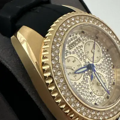 Invicta Angel Black Silicone 28485