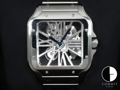 Cartier Santos WHSA0007 Stainless Steel #CGW529
