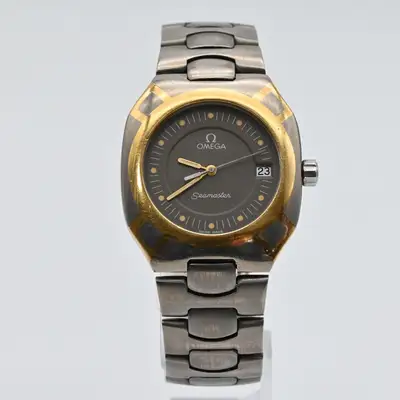 Omega Seamaster Polaris Titanium Gold Date