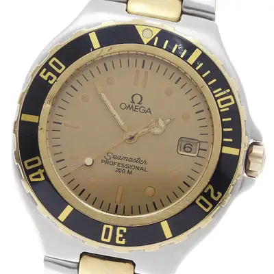 Omega Seamaster 200 YG Bezel Date