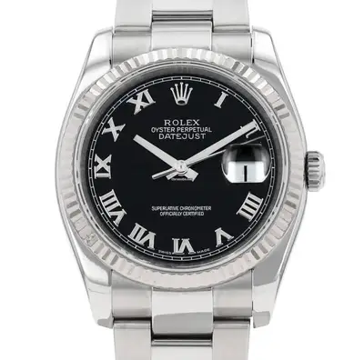 Rolex CERTIFIED STUNNING DATEJUST STEEL MODEL
