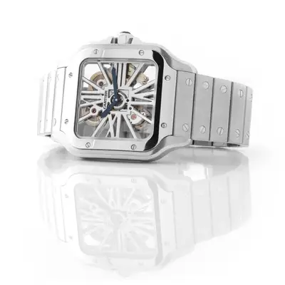 Cartier de Santos Skeleton Large Model