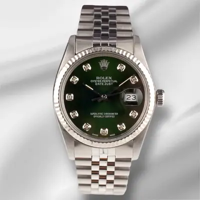 Rolex Datejust Steel Fluted