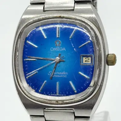 Omega Seamaster OMEGA Silver Blue Gradient Auth
