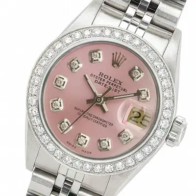 Rolex Datejust Stainless Steel Diamond Bezel