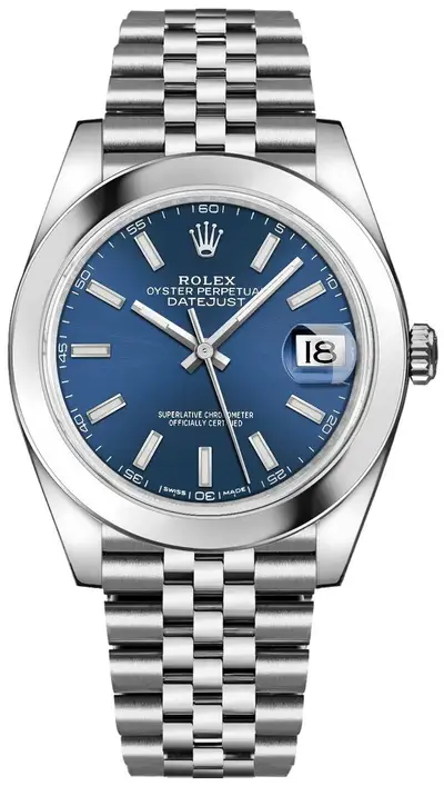 Rolex Datejust Smooth Bezel Self-Winding