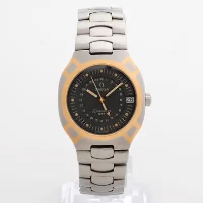 Omega Seamaster Polaris GMT ref 3961122