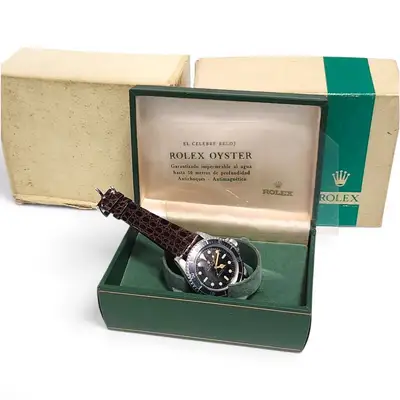 Rolex Submariner Glossy Gilt Meters First