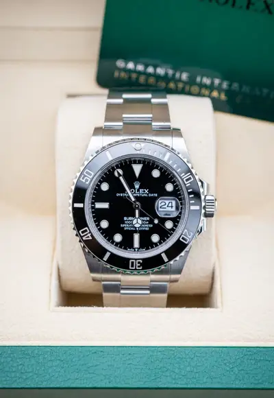 Rolex 2022 Rolex Submariner Date – Ref. 126610LN – Black Dial – Pre-Owned Watch & Card