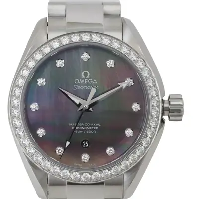 Omega Seamaster Aqua Terra Diamond Gray