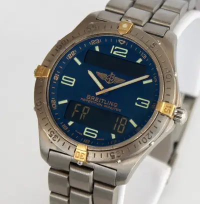 Breitling F65062 AEROSPACE NAVITIMER, TITANIUM, WOW